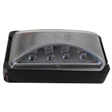 number plate led